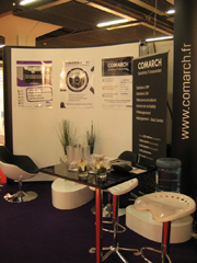 Stand de Comarch au salon gestion finance