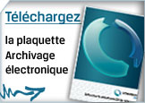 Plaquette Archivage Electronique