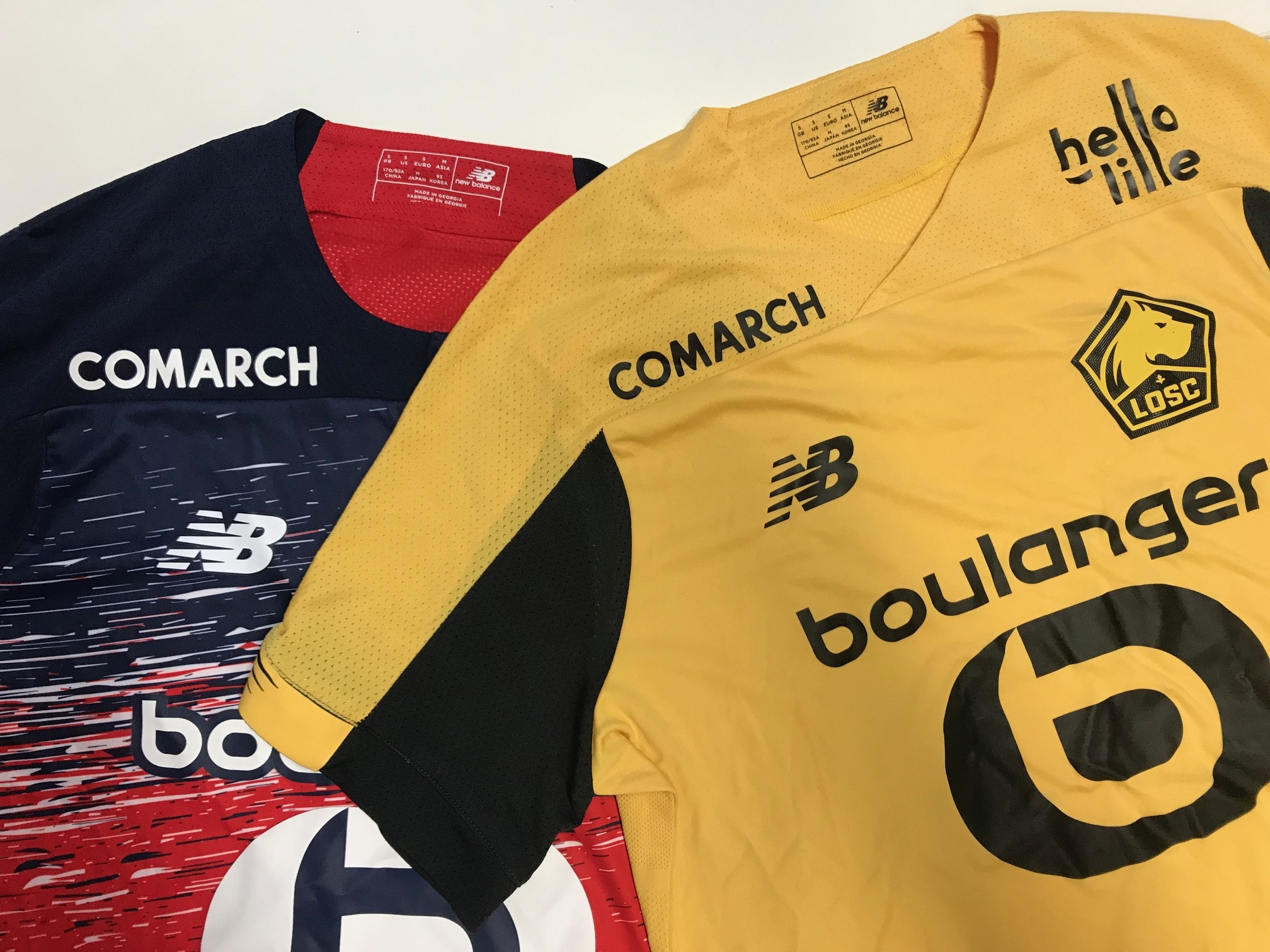Nouveau maillot losc sponsoring Comarch 2019/2020