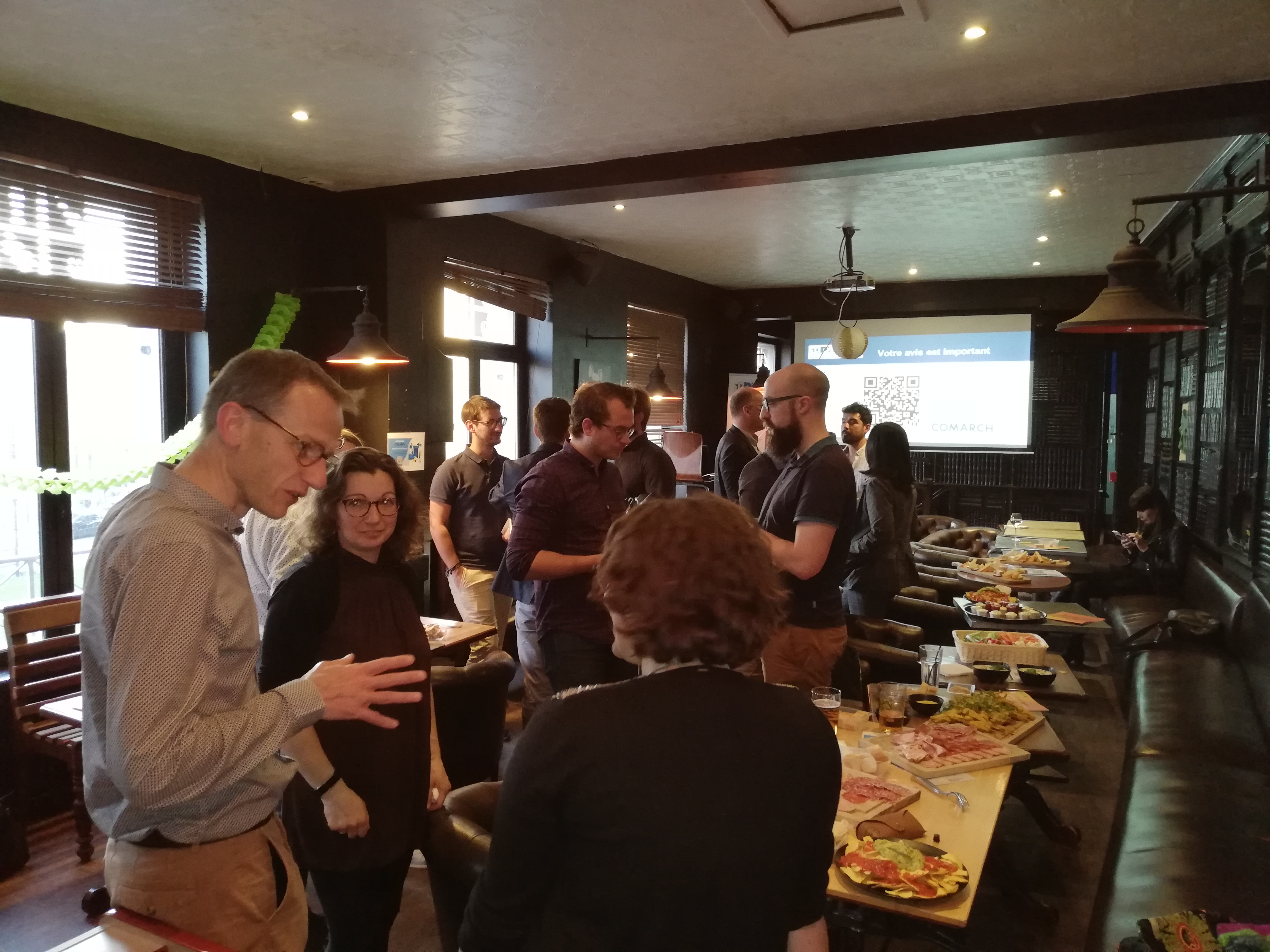 échanges afterwork comarch 16/05