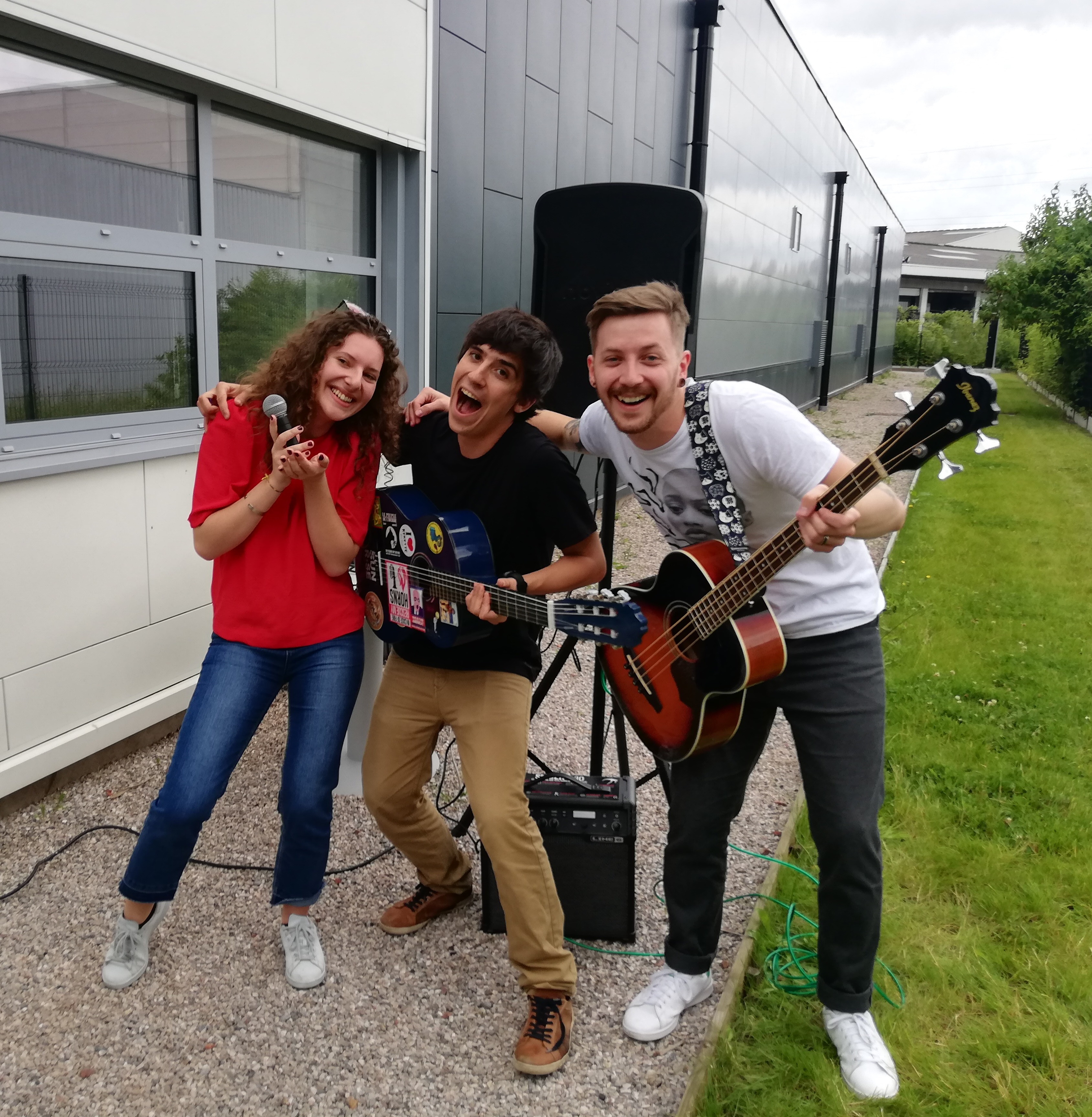 groupe Fête de la musique Comarch juin 2019