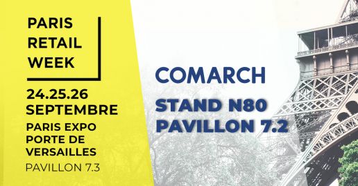 Comarch sera pr&eacute;sent  au Salon Paris Retail Week 2019