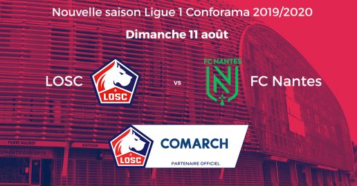 Nouveau sponsoring Comarch du Losc  pour la saison 2019/2020