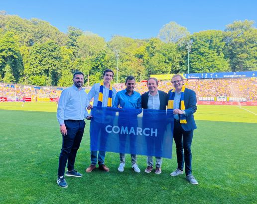 Comarch Benelux renouvelle son partenariat avec l’Union pour la saison 2023/2024