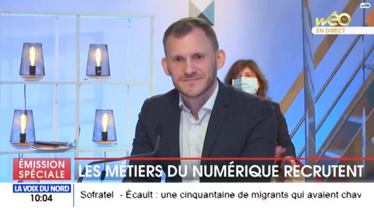 Intervention de Comarch lors d'une émission spéciale "Les métiers du numérique recrutent"