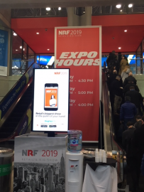 Entrée Big Show 2019 escalator