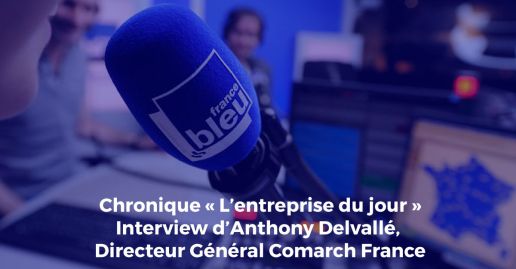 Anthony Delvallé DG de Comarch France interviewé par France Bleu Nord