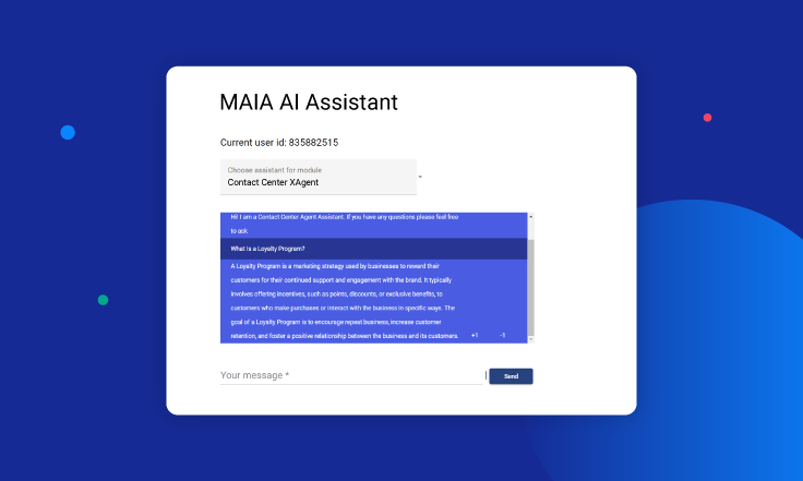 Votre chatbot allié pour améliorer la fidélité client : Découvrez MAIA !
